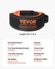 VEVOR Recovery Tow Strap 76.2 Mm, 2.4 M 16329 Kg Break Strength, Triple Reinforced Loop Straps, Tree Saver, Winch Line Extension Strap