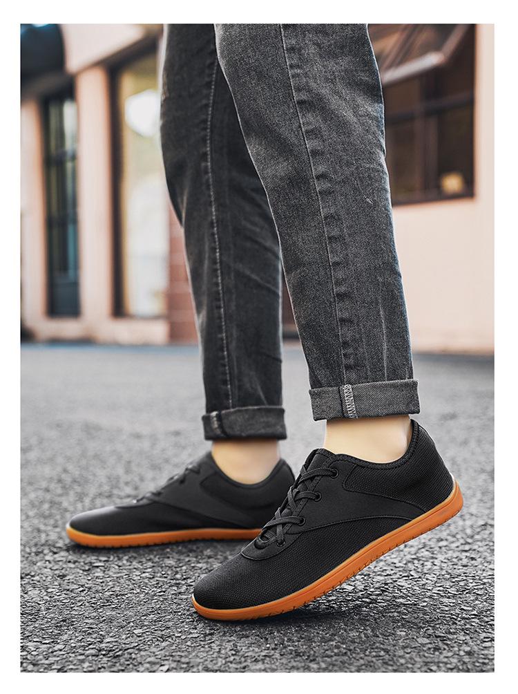 Wide Toe Barefoot Casual Shoes - Non-Slip, Breathable, Soft Sole Sports Shoes for Hiking, Fitness, Cycling, and Running