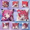 KKasane Cute TTeto Anime Celebrity Merchandise AllMatch Printed Pillow Case Sofa Car Office Room Decoration Protector