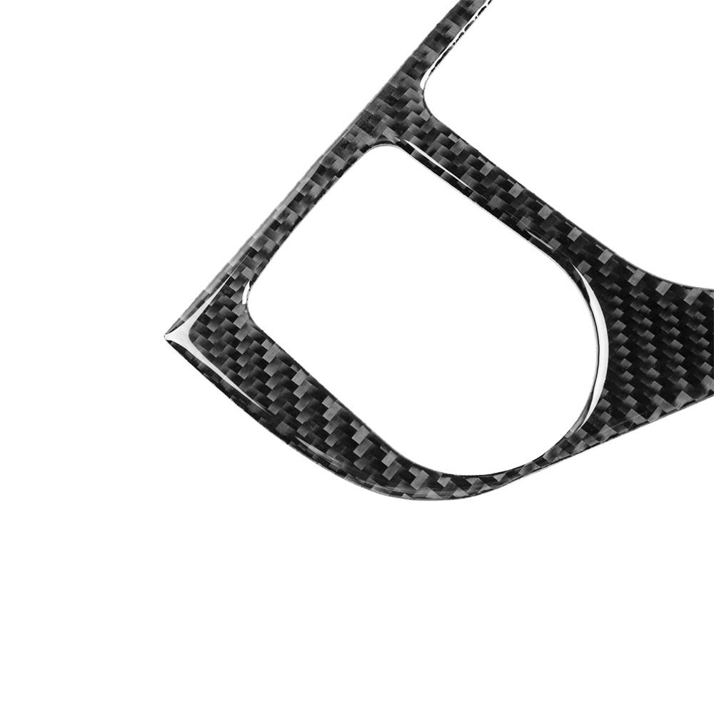 Car Inner Console Gear Shift Cover Carbon Fiber For Infiniti Q50 Q60 2014-2019