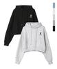 Av Logo Crop Hoodie - 5Col