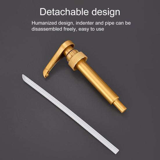 8ks lis na sirup na šerbet Typ lisu Odnímatelný řezací dávkovač Dávkovač šťávy Čerpadlo na láhve Kuchyňské pomůcky