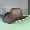 European and American Retro Texture Western Cowboy Hat Festival Stage British Top Hat New Trend Jazz Hat