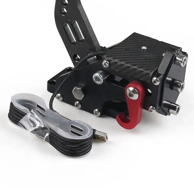 2-in-1 USB Racing Games Handbrake Support G25/27/29 T300 T500  PS4 ONE Simracing Game14 Bit Handbrake Sim Fanatec Osw Dirt Rally