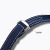 19mm 20mm Woven Canvas Watch Band Strap For Omega Seamaster 300 AT150 Fabric Leather Nylon AQUA TERRA 150 Blue Black Watchband