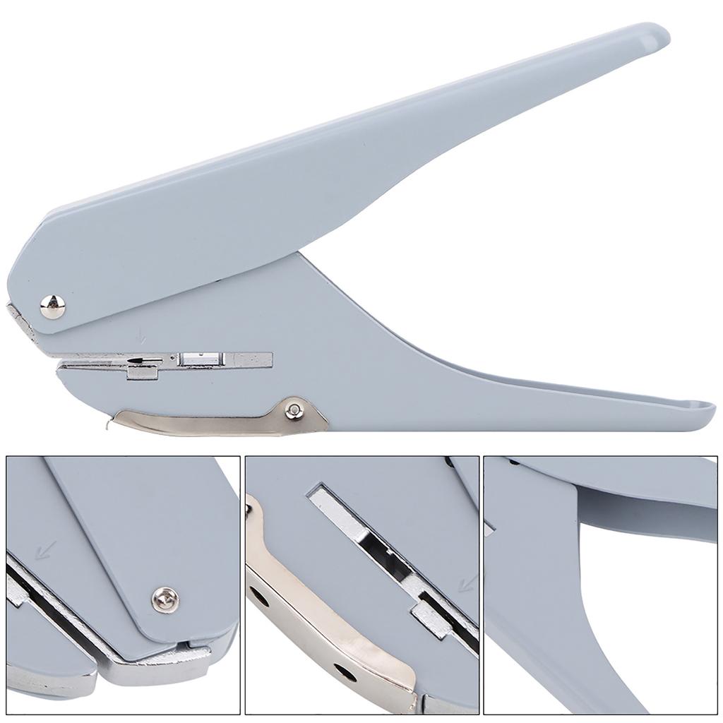 Mushroom Hole Puncher LoosE Leaf Page Punching Machine Offices School Supplies ( Gray)