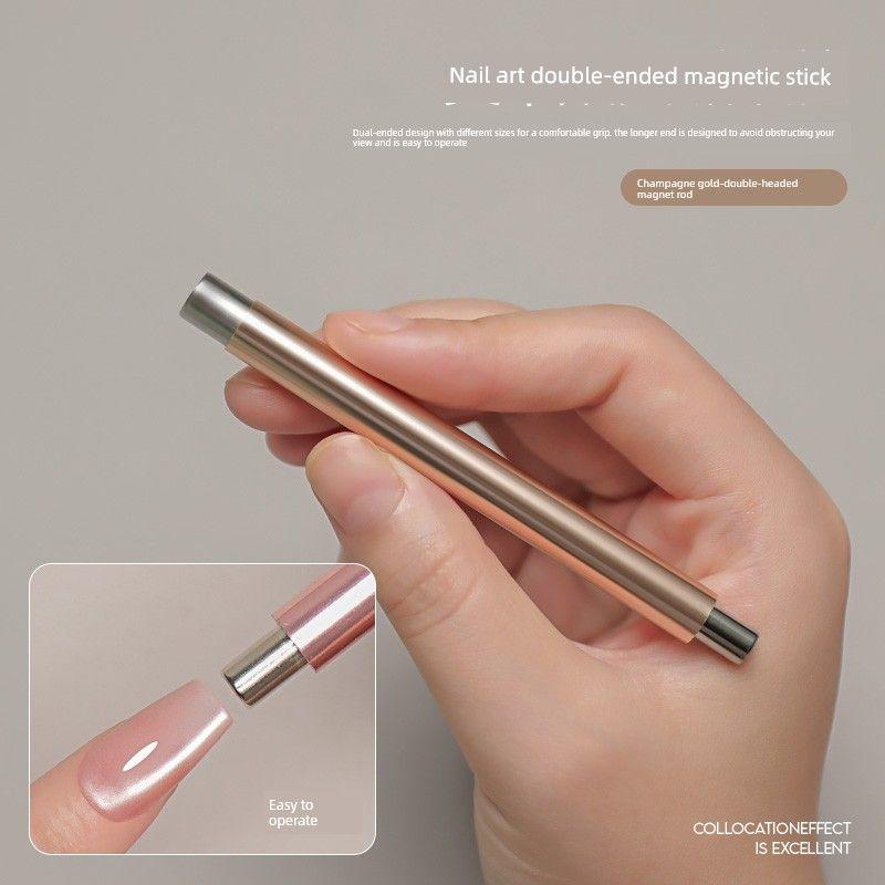 Nail Salon Special Cat-Eye Magnet Strip Strong Magnetic Stick French Cylindrical Magnet Super Strong Magnetic Strip Upgraded Version