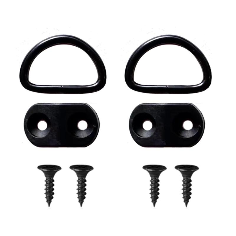 

2 Set strong strength Luggage Barrier Hooks ABS & Iron Luggage Net Hook Simple Installs for Secure Cargo Net Installation 1