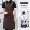 Custom Waterproof & Oilproof Apron - Stain-Resistant Workwear for Kitchen & Advertising Gift