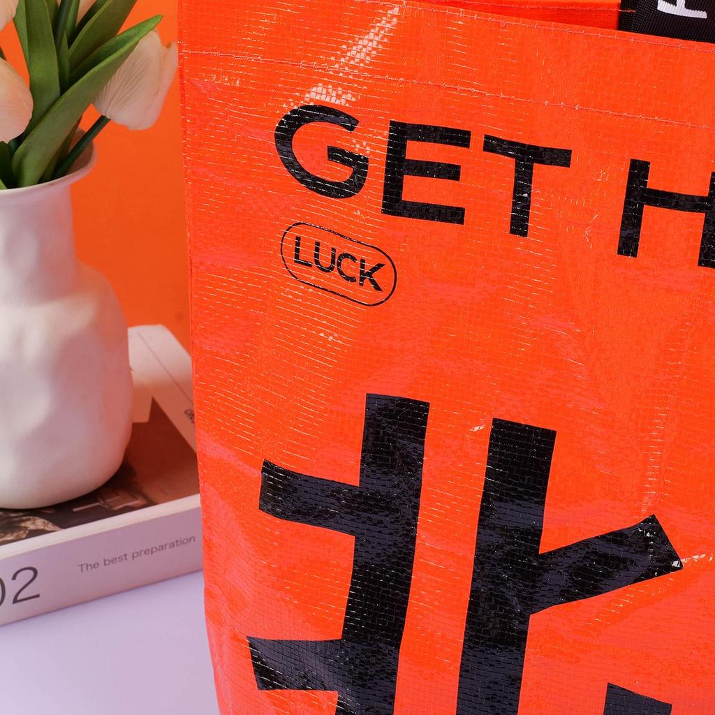 PP-laminierte wasserdichte gewebte Tragetasche: Auffällige, personalisierbare bedruckte Tasche für Veranstaltungen, Ausstellungen, Geschenke und Werbung.