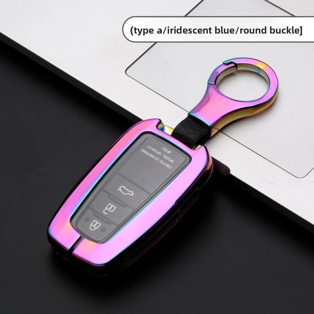 Premium Key Case for Toyota Camry RAV4 Corolla CHR Highlander Levin Keychain Holder