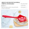Silicone Slotted Spoon Ergonomic Ice Scoop Multi-Function Kitchen Strainer Household Filter Cooking Supply Wear Resistant Smooth