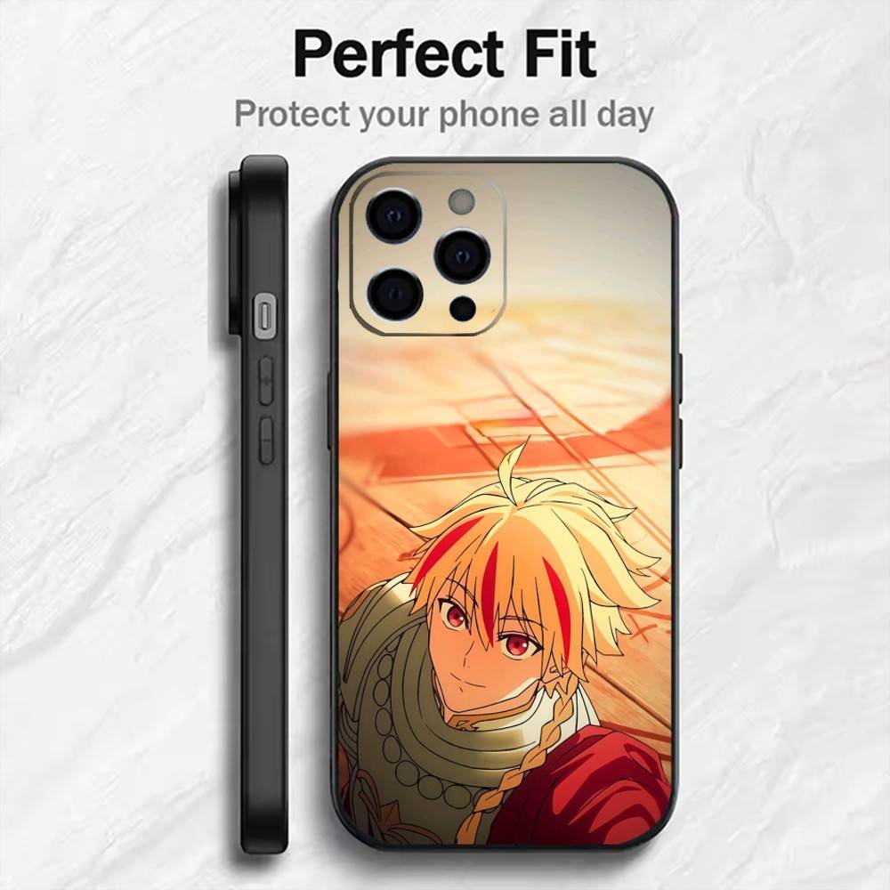 

Чехол для телефона F-Fate Strange F-Fake для iPhone 17, 16, 15, 14, 13, 12 Plus, Max, Мягкий силиконовый, Черный iPhone16se4