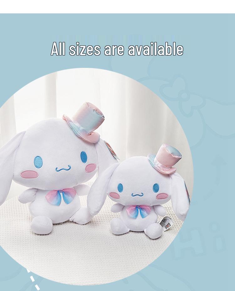 Sanrio Cinnamoroll Plush Doll - Adorable Puppy Stuffed Toy for Girls, Perfect Birthday Gift