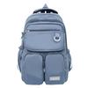 Schoolbag Large Capacity Outdoor Travel Bag Winter Casual Backpack Korean Version Fashion Campus Style Student Schoolbag Lightweight Weight Weight 
