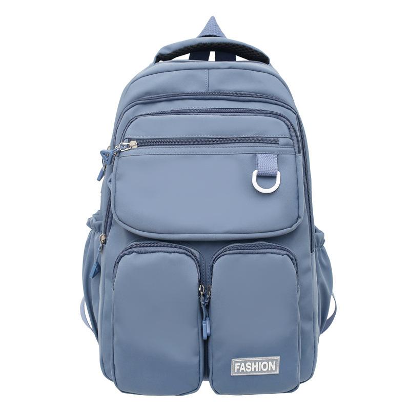 Schoolbag Large Capacity Outdoor Travel Bag Winter Casual Backpack Korean Version Fashion Campus Style Student Schoolbag Lightweight Weight Weight