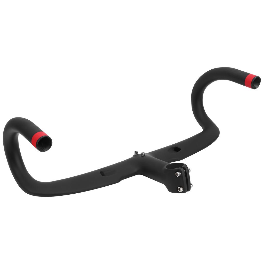 400x90mm Bike Handlebar Waterproof Carbon Fiber Integrated Handlebar Bicycle Accessory