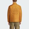 Adidas Originals X Spezial Topfield Liner Jacket Solid Color Logo Stand Collar Long Sleeve Cotton Jacket Men Jacket Yellow Brown IP1706