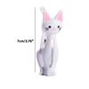 4Pcs Cute Cats Plastic Clothes Pegs Clothespins Cartoon Beach Towel Clips Bed Sheet Socks Windproof Laundry Pins