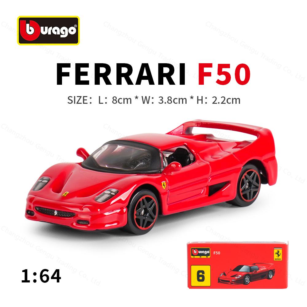 Bburago 1:64 Ferrari 812 Daytona SP3 SF90 SP1 F40 488GTB 599GTO ENZO Véhicules Statiques Moulés sous Pression Objets de Collection Loisirs Modèle Voiture Jouets