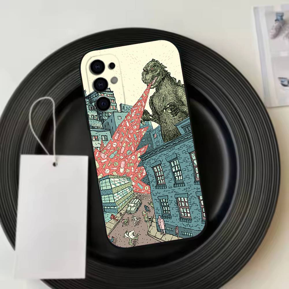 Japan Monster G-Godzillas   Phone Case For Samsung S25,S24,S21,S22,S23,S30,Ultra,S20,Plus,Fe,Lite,Note,10,Black Cover