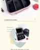 New 2025 LED Mirror Makeup Bag: Large-Capacity, Portable, Hanging Suitcase Storage for Women