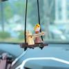 Cute Cat Car Decoration, Cute Cat Cartoon Design Car Decoration - Cat Car Ornament