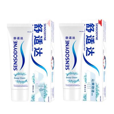 Sensodyne Sensitive Toothpaste 4-in-1 Protection Mint Deep Clean 2x100g