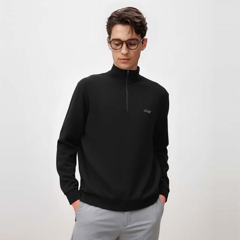 

Men s Elastic Lightweight Breathable Stand-Up Collar Sweatshirt L