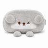 Otter Shape Pen Bag Plush Stationery Bag Portable Pencil Case  School Supplies