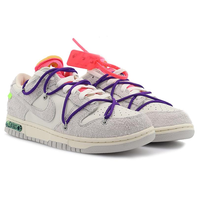 Nike Dunk Low Off White Lot 15 Skate Shoes Sneakers DJ0950-101