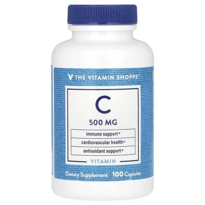 Vitamin C, 500 mg, 100 Kapseln