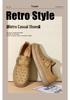 2025 Men's Lightweight Breathable Odor-Resistant Casual Shoes with Soft Sole & Wear-Resistant Flat Bottom