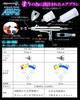[Airbrush Works] Airbrush AW-2 Series 0.5mm and 0.8mm Nozzle Handpiece (AW-208 0.8mm Nozzle)