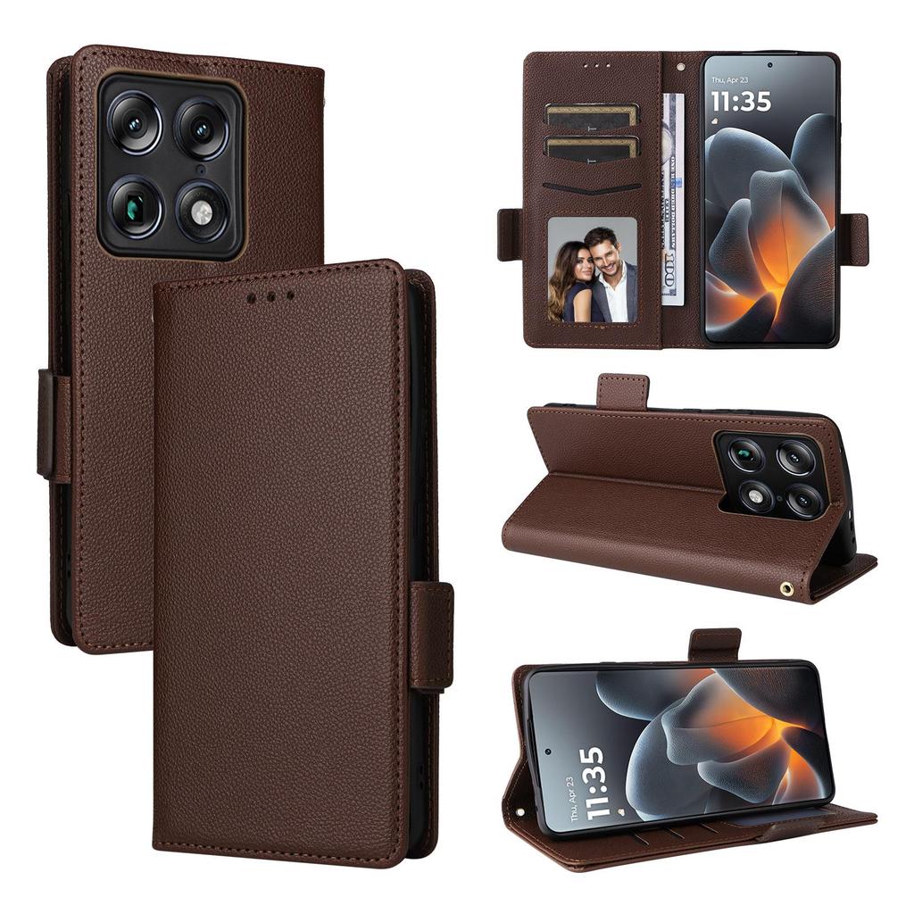 Flip Cover Compatible for Motorola Signature PU Leather Phone Case Full-Body Protection with [RFID Blocking]