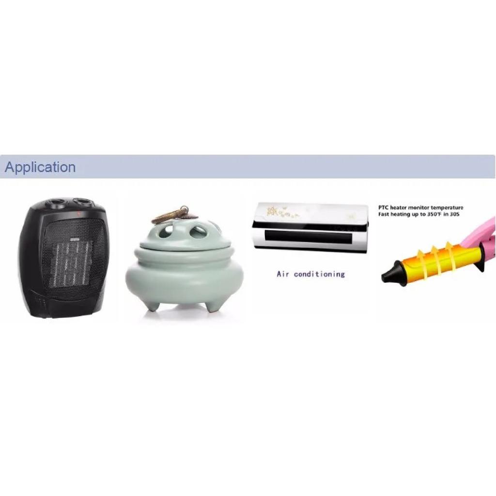 220V 3000W ACDC PTC ceramic air heater constant temperature PTC heating element 336A3 380*76mm