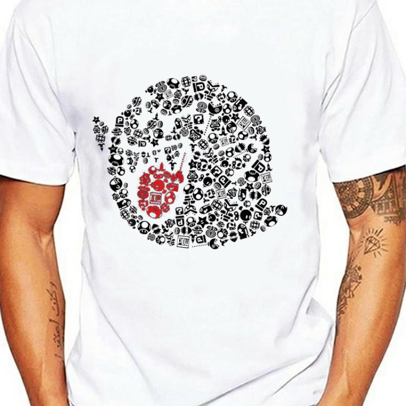 Funny Boo Portrait Graphic 100% Cotton T-Shirt Summer O-Neck Short Sleeve Men Women Casual T Shirts Tops Black White Couple Tees