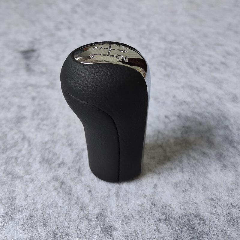 

Гальванизированный черный кожаный рычаг переключения передач для Toyota Corolla