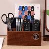 Large Walnut Remote Control Storage Rack for Study/Living Room