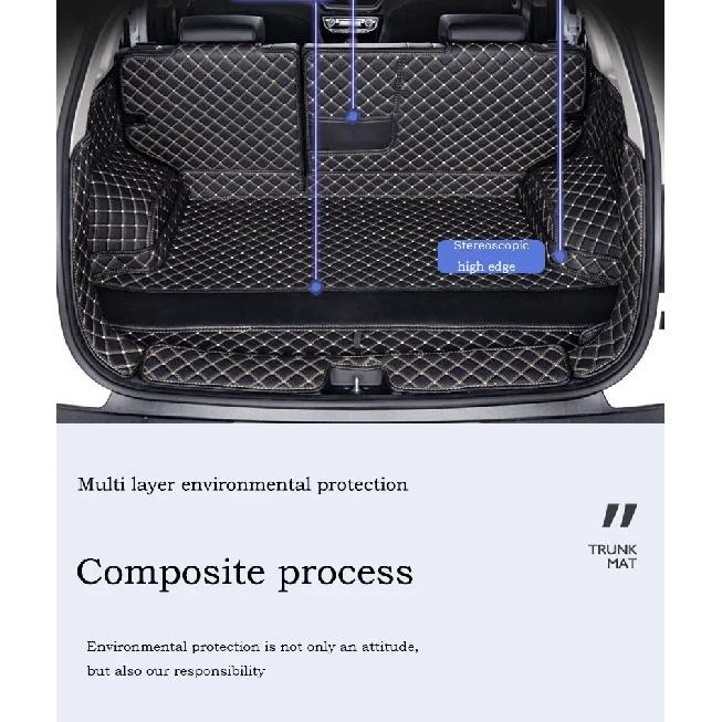 Car Trunk Mat Storage  Pad For Honda CRV Accessories 2023-2025 5Seats Waterproof Protective Rubber Car Mats Interior Cargo Liner