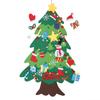 Christmas Decoration Wall Hanging Christmas Tree Felt   Holiday Party Ornament with LED
