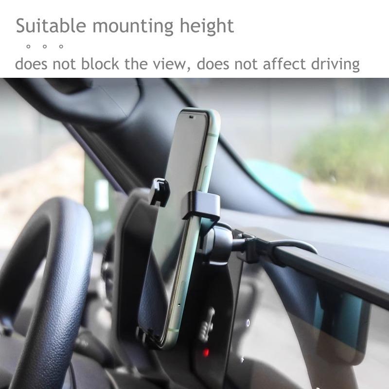 Phone Holder For Toyota Land Cruiser Prado 250 LC250 2024 Mobile Support Bracket Support Car Accessories