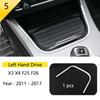 BBJS7 Accessories for BMW X3 X4 F25 F26 Car Inner Gearshift Air Conditioning CD Panel Door Armrest Cover Trim Decorative Car Stickers