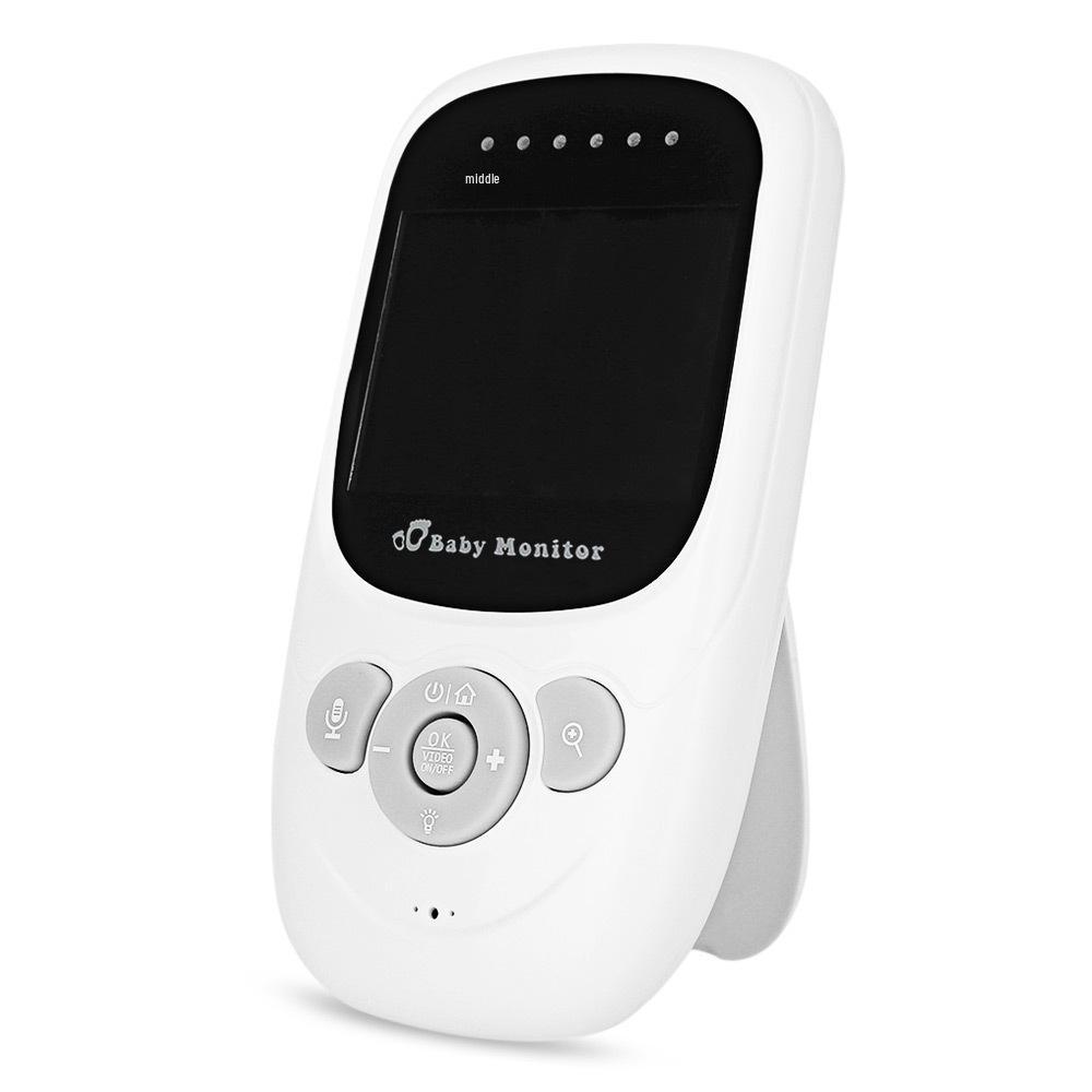 Wireless Baby Monitor with Two-Way Talk, Infrared Night Vision, and Walkie-Talkie Functionality