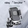 Electric Bike & Motorcycle Phone Holder: Shockproof, Outdoor-Ready Rearview Mirror Mount for Navigation