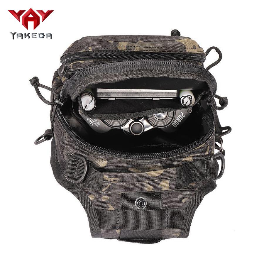 YAKEDA Cycling Bag Camouflage Sports Small Chest Bag,single Shoulder Diagonal Cross Outdoor Training Fishing Bag, Luya Waist Bag