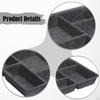 Drawer Organizer Tray 6 Compartments Holder Space Saving Storage Box Separator for Kitchen Home