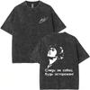Summer Fashion Trendy Tee Men Women Causal Cotton T ShirtsWashed Vintage Legendary Russia Rock Band Kino Viktor Tsoi Face Graphic T-shirt