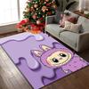 [1pc LABUBU Office Chair Carpet] Digital Printed Area Rug for Home & Game Room Use, Soft Indoor Sofa Chair Mat