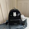 Schoolbag Korea Sweet Polka Dot Travel Backpack Women's Bag 1011 New Trendy Fashion Cartoon School Bag Cartoon Rabbit Backpack